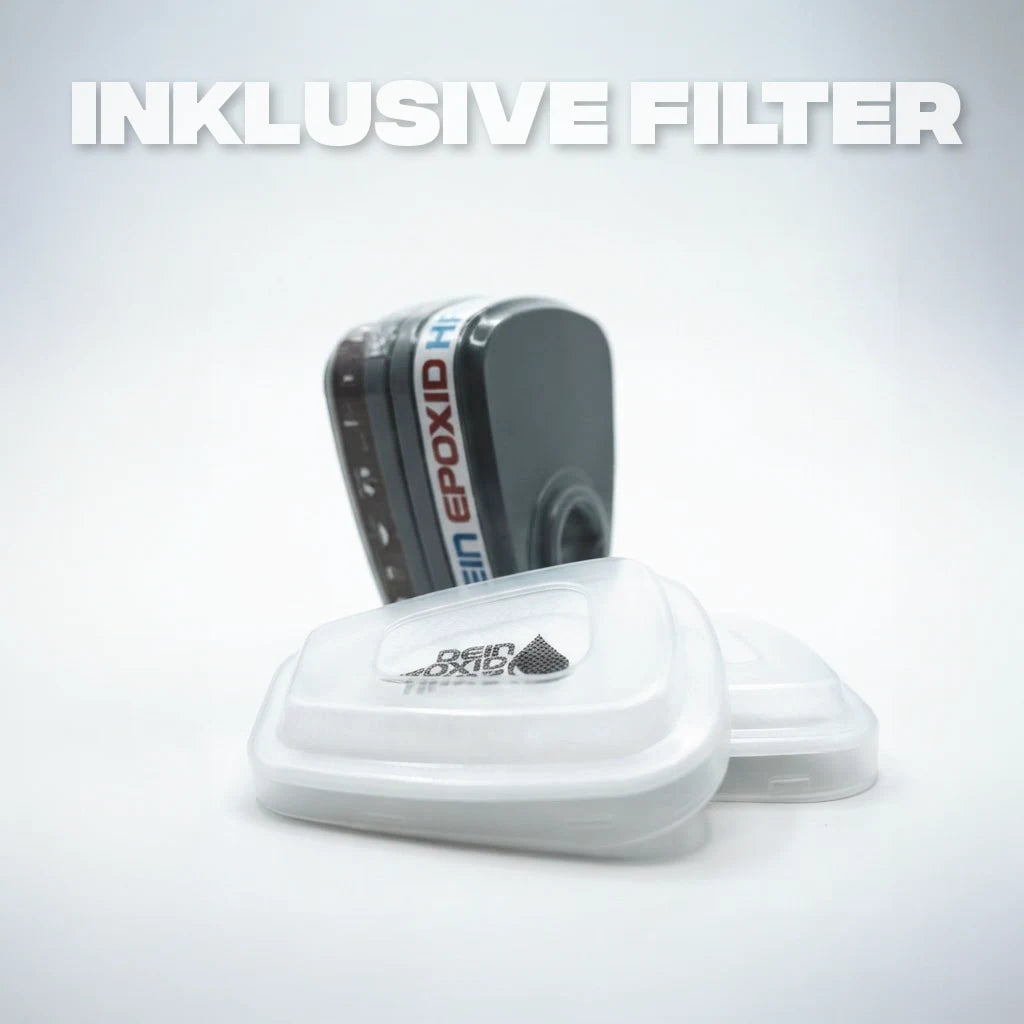 Vollmaske Atemschutz Filter
