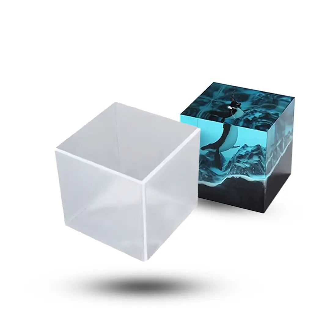 Silikonform - Würfel-Cube