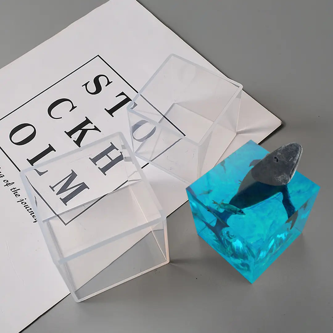 Silikonform - Würfel-Cube