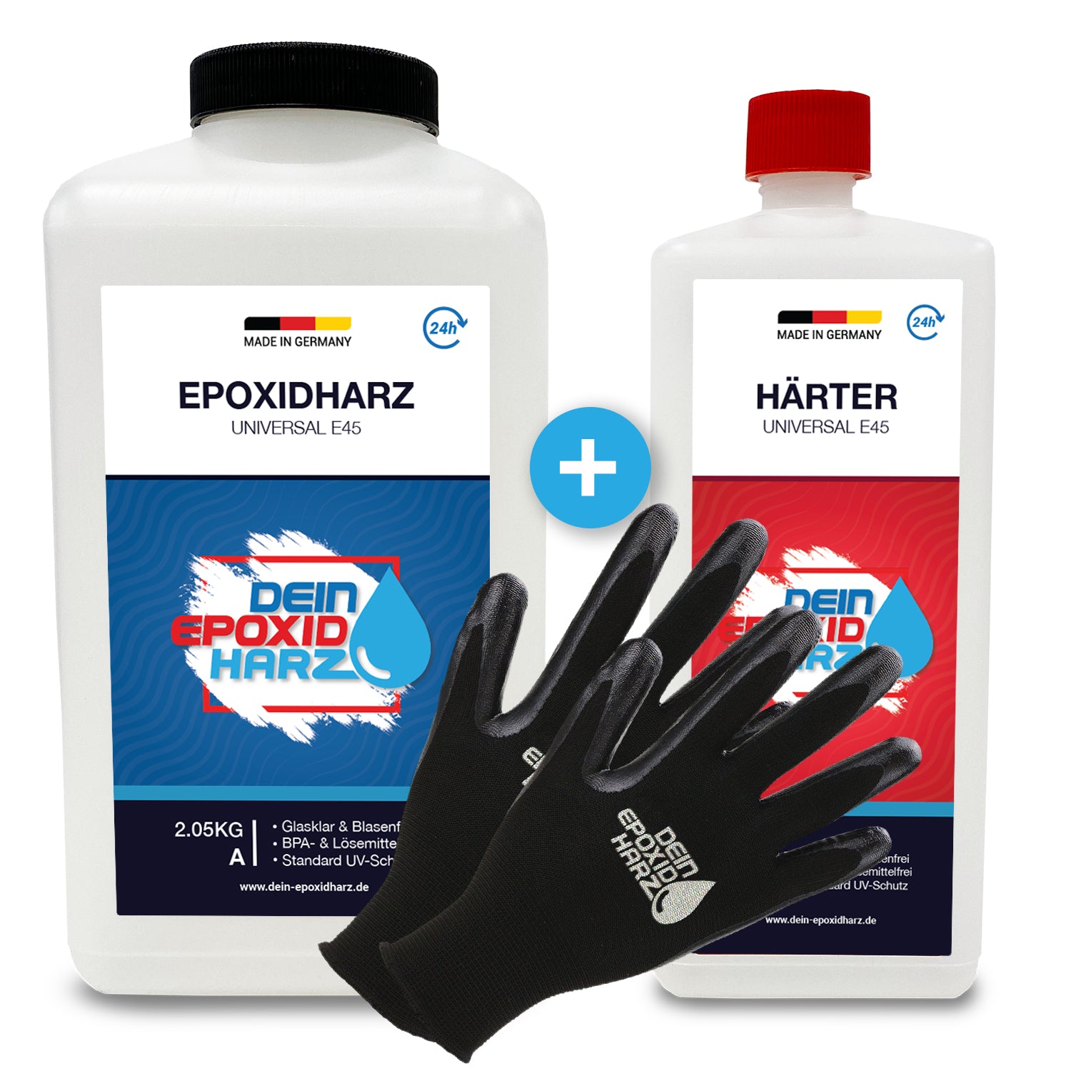 Résine époxy universelle avec durcisseur en kit