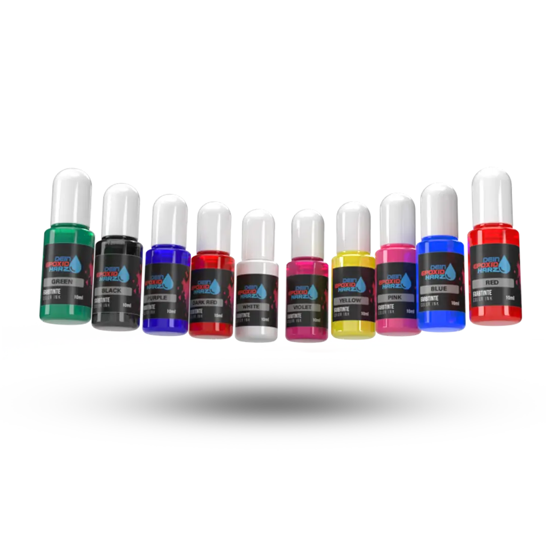 10 Colors Set – Transparent Color Ink