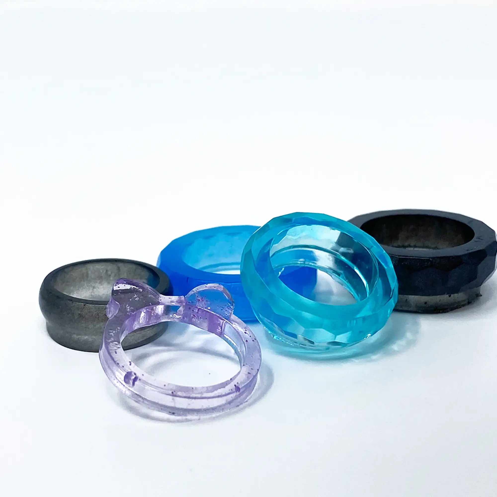 Moule en silicone - Ensemble d'anneaux