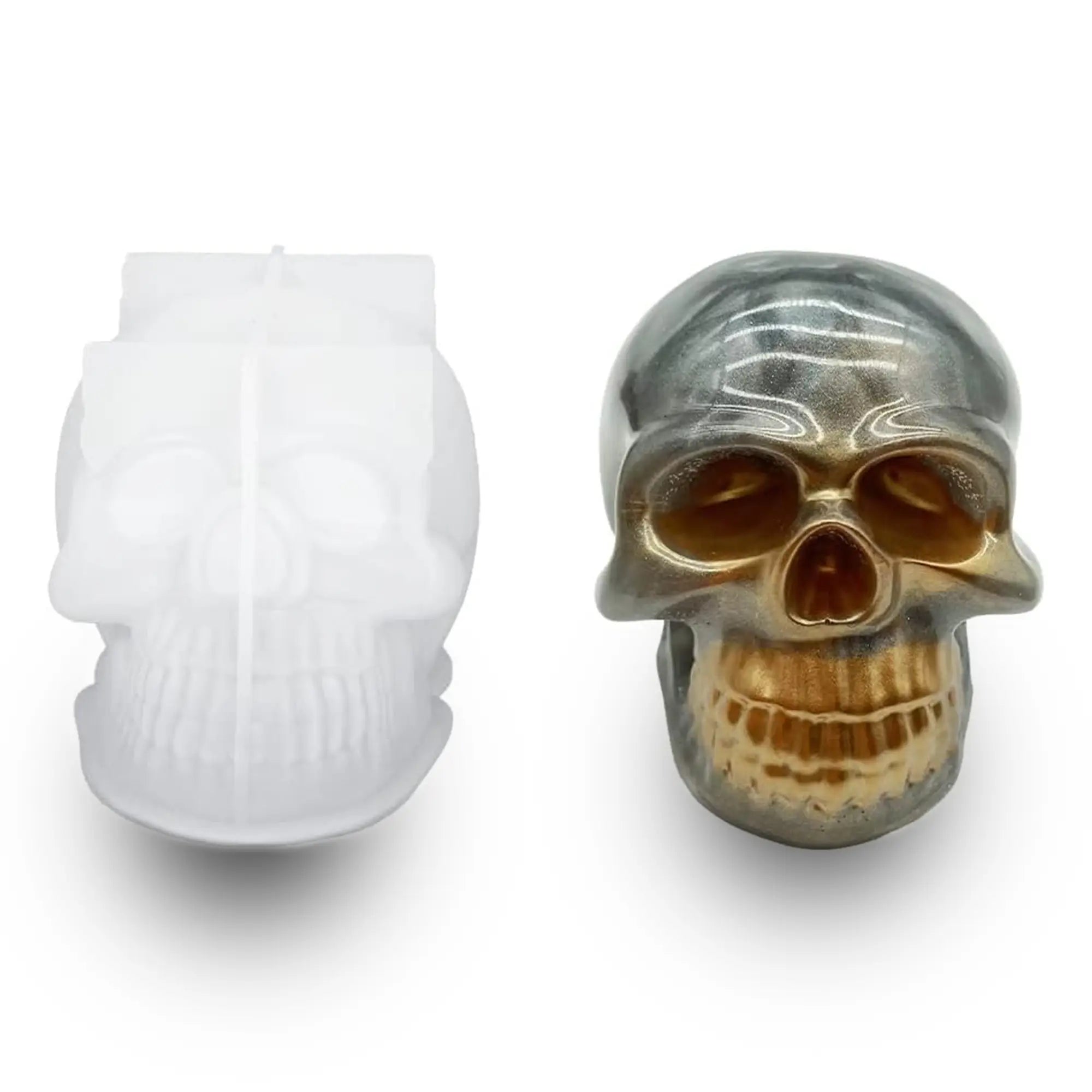 Silicone Mold - Skull (Skeleton)