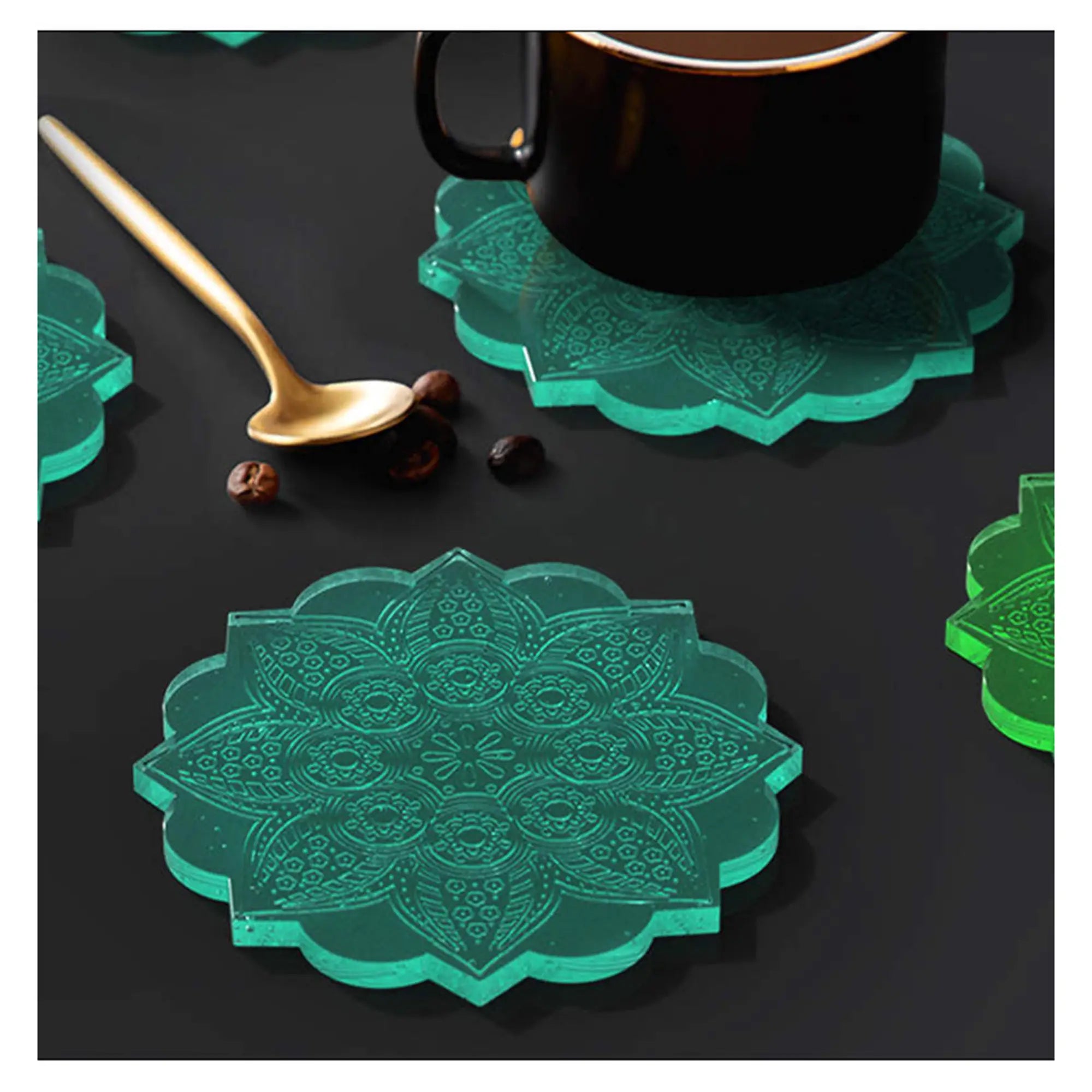 Silicone Mold - XXL Coaster