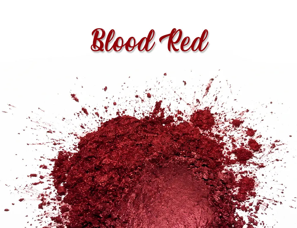 Blood Red – Perlglanz Metallic Farbpulver Pigmente
