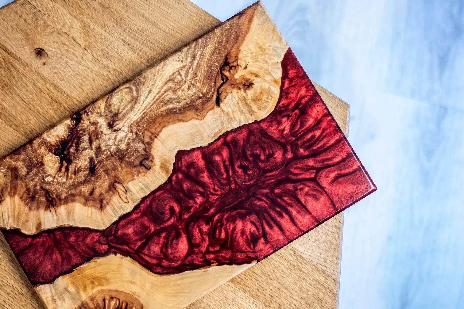 Blood Red – Perlglanz Metallic Farbpulver Pigmente