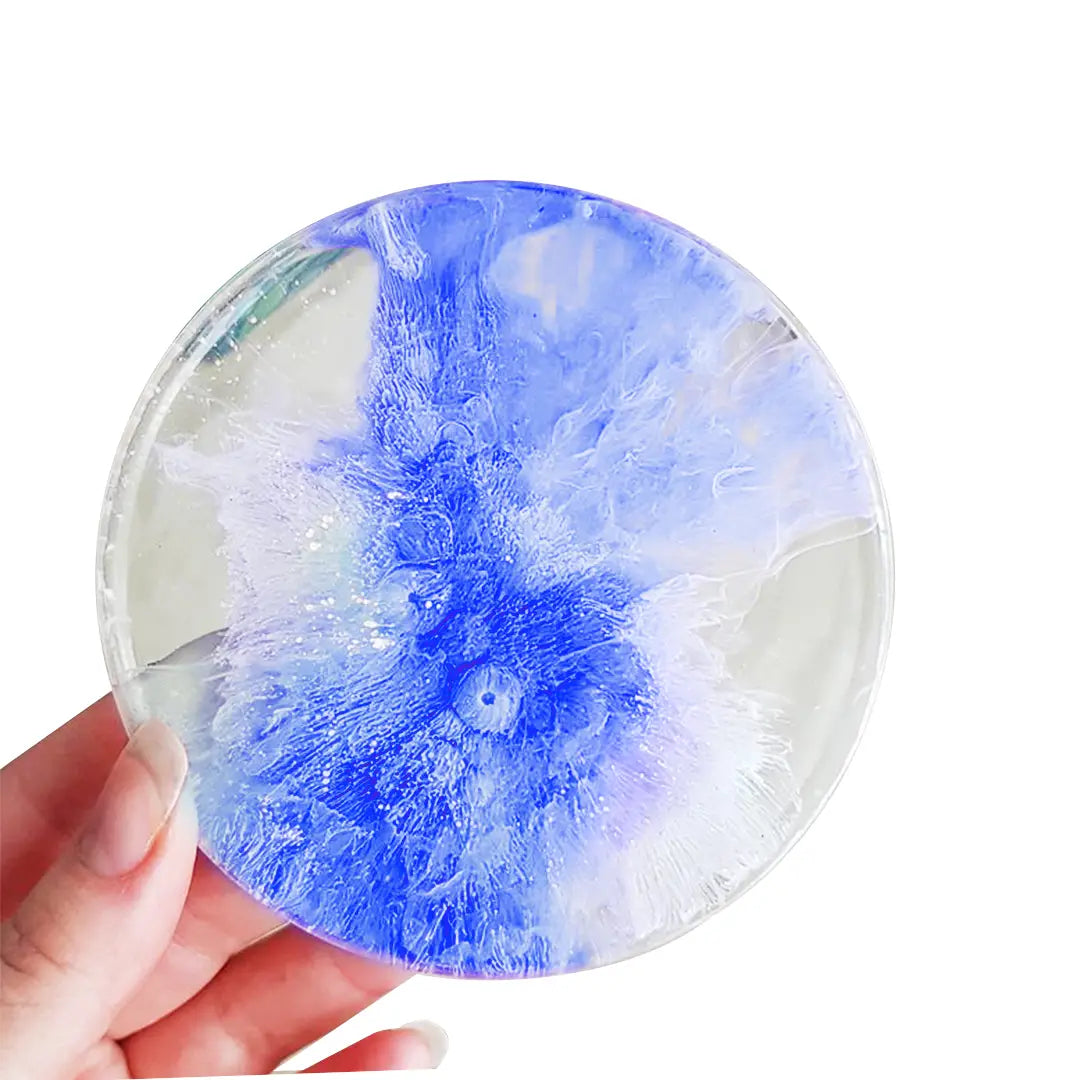 Blue – Alcohol Ink Resinart