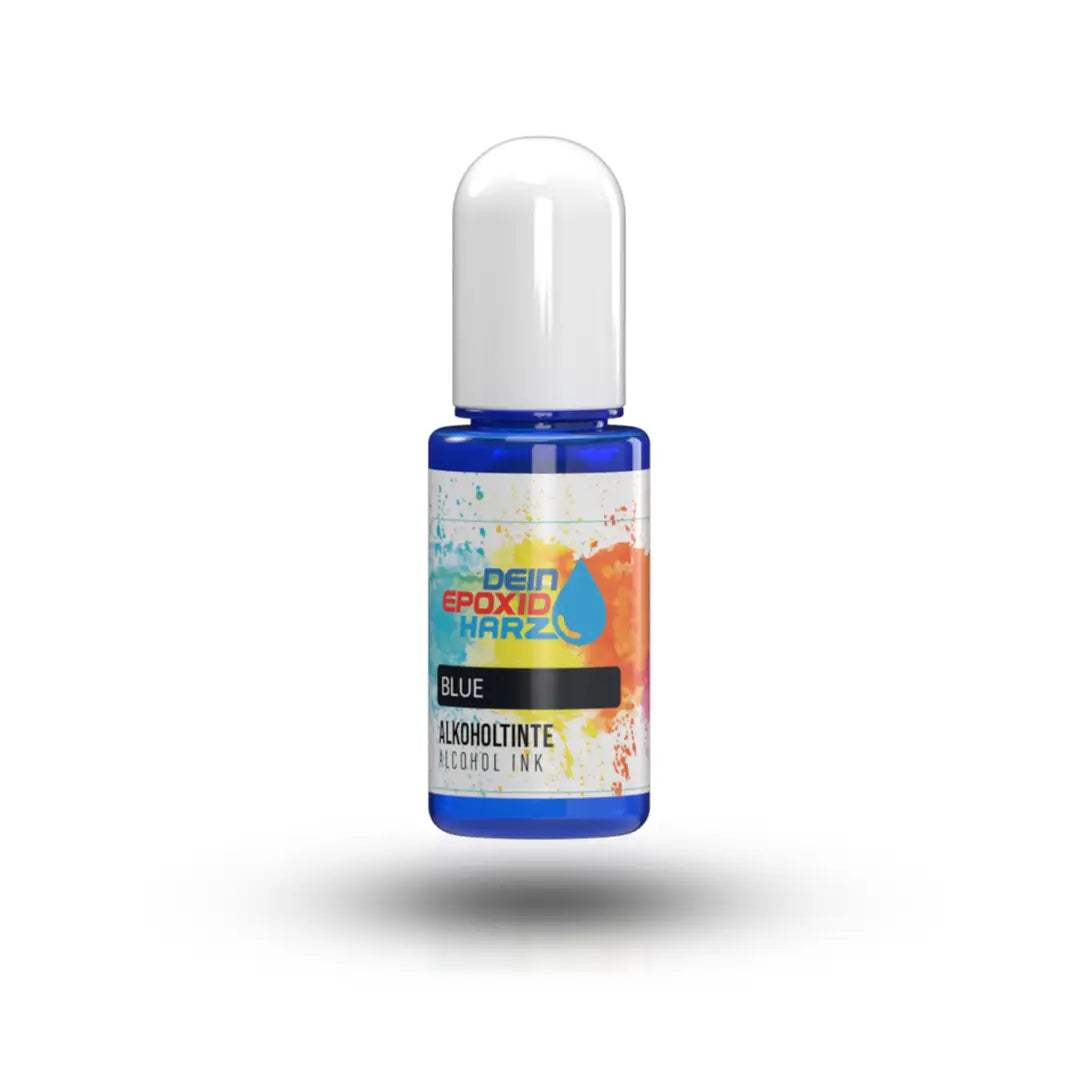 Blue – Alcohol Ink Resinart