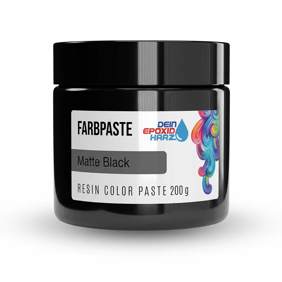 Black - Farbpaste Matt