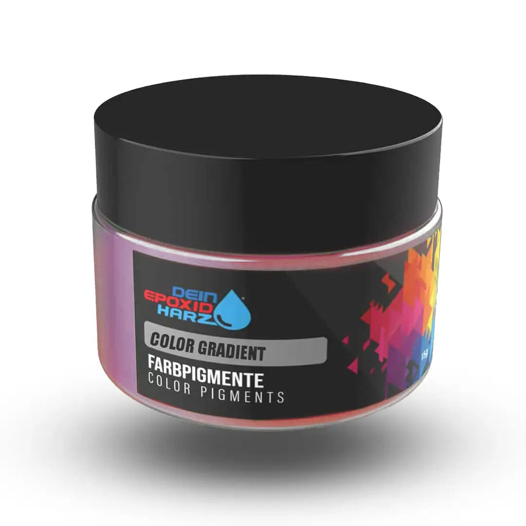 Dégradé de couleurs – Pigments en poudre de couleur métallique nacré
