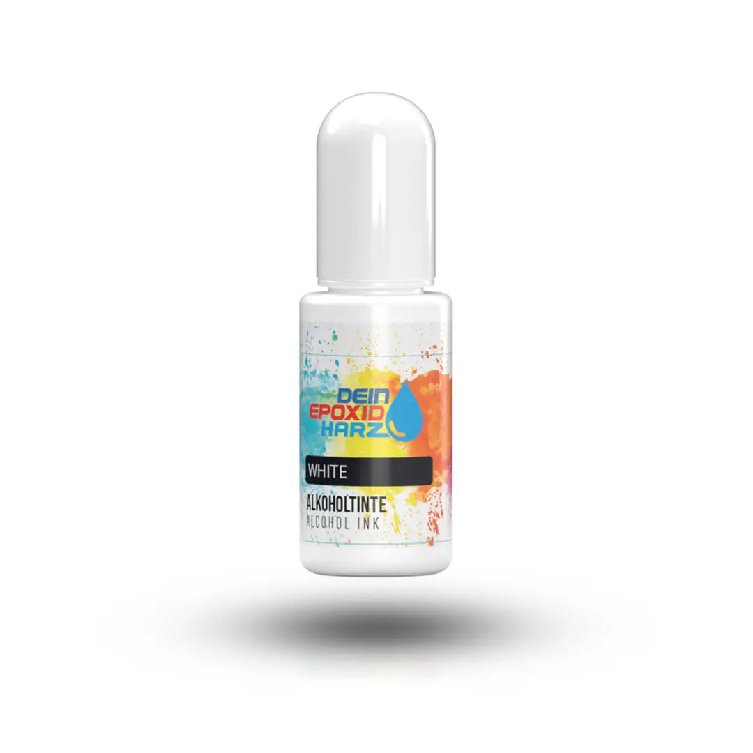 Blanc – Encre de couleur à l'alcool Resinart
