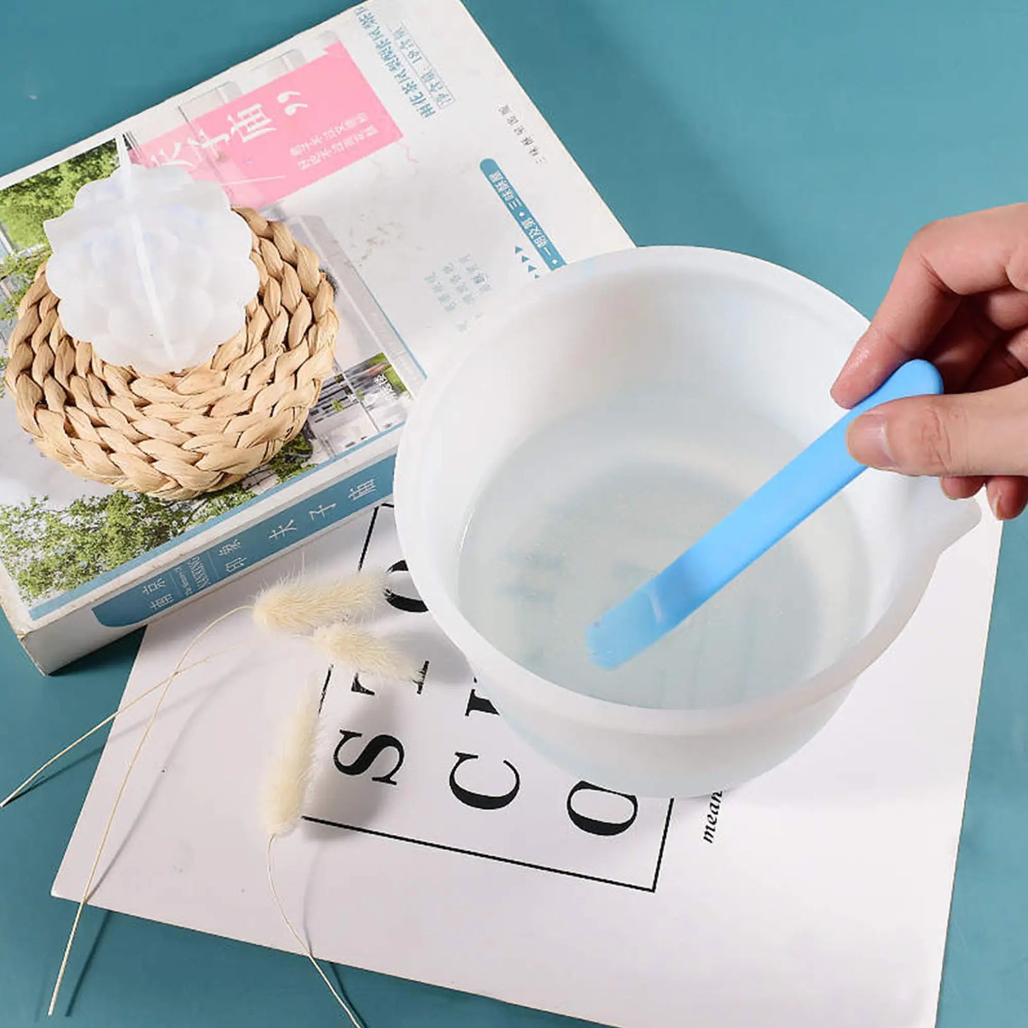 Silicone jug 500ml to 1 liter for stirring