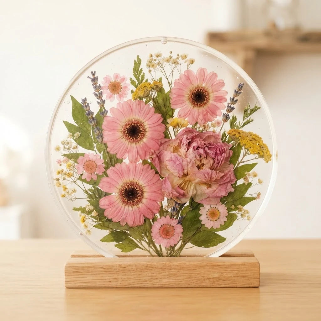 Konserveierte Blumen Epoxy KI
