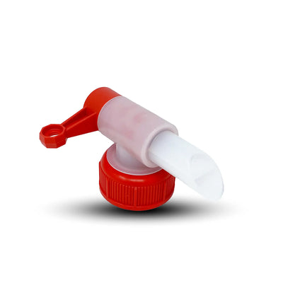 Pouring tap – dosing aid for canisters DIN45