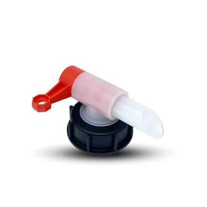 Pouring tap - dosing aid for canisters DIN51