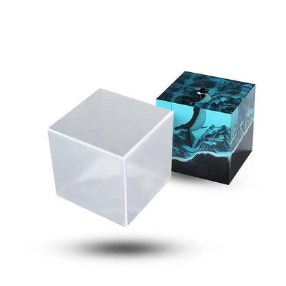 Silikonform - Würfel-Cube
