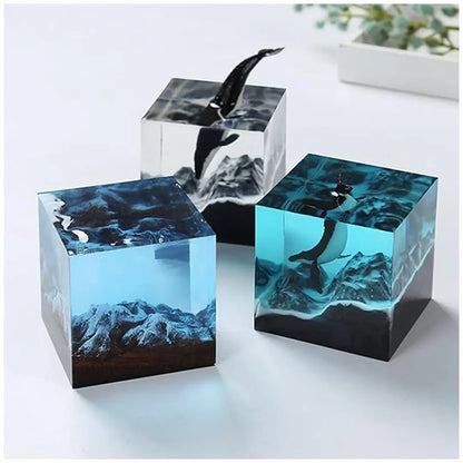 Silikonform - Würfel-Cube