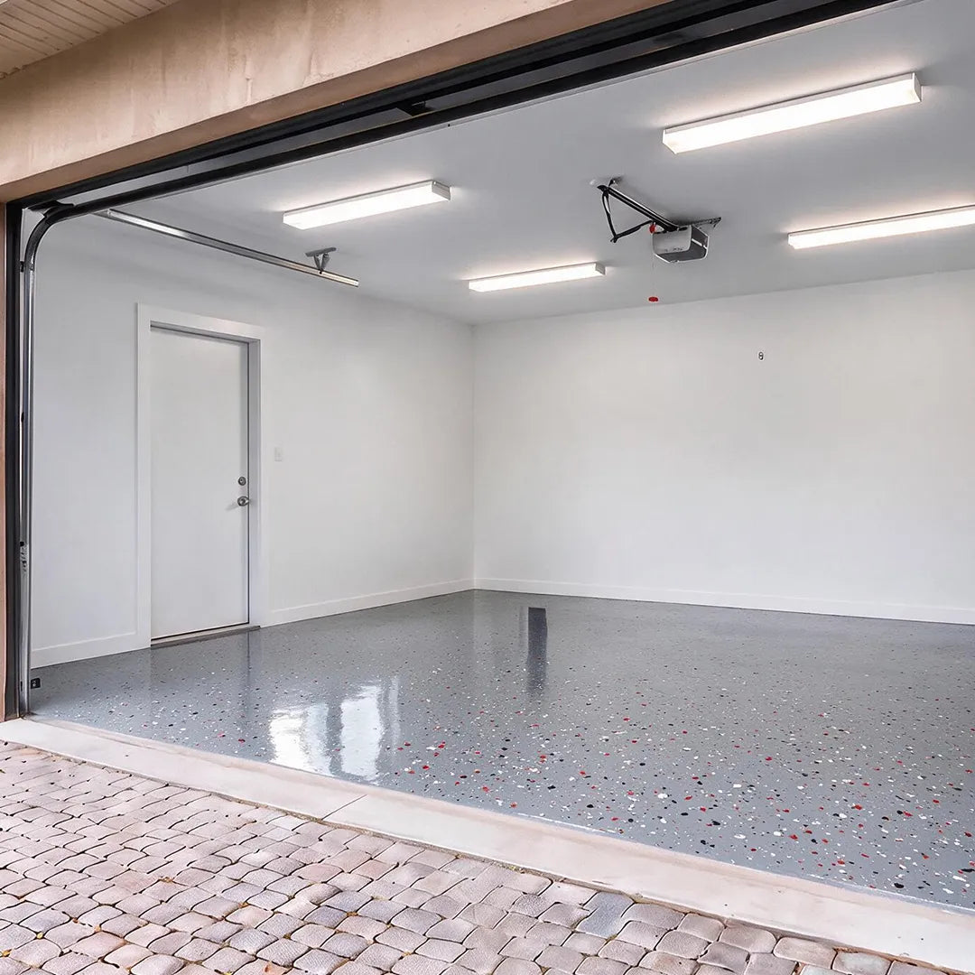 Floor Flakes / Dekochips - Rot, Schwarz & Weiß - 500g