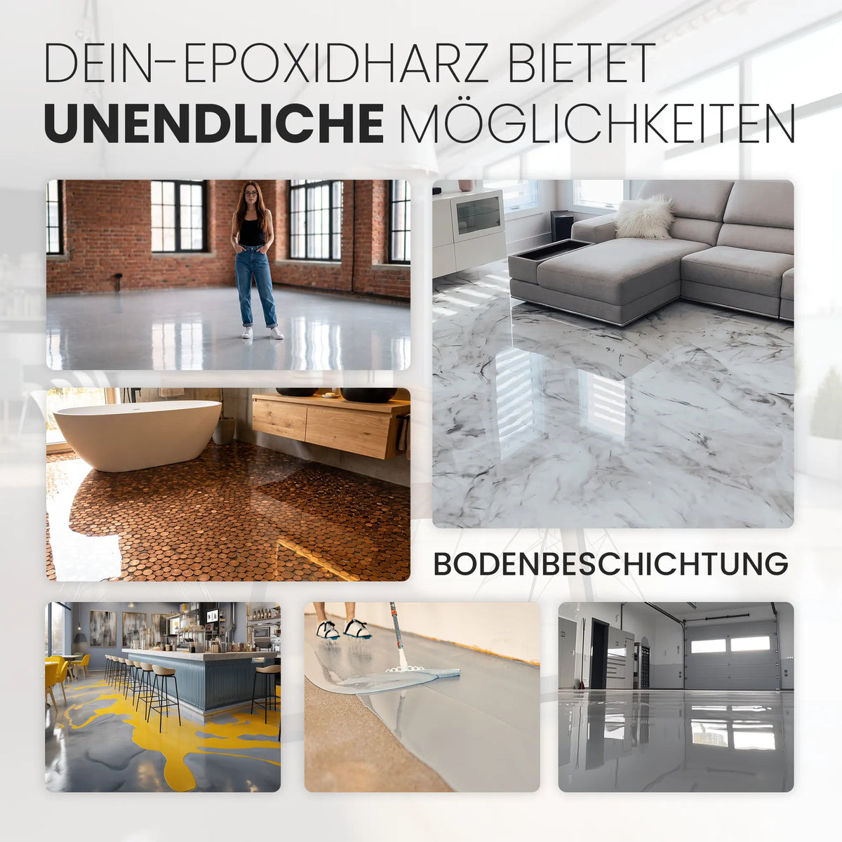 10,2kg Set - Universal Epoxidharz mit Härter
