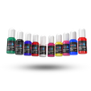 10 Farben Set – Transparente Farbtinte