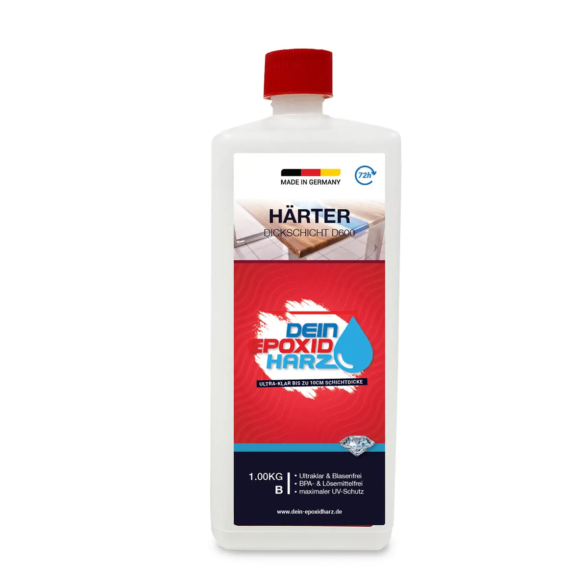7,5 KG Epoxidharz EpoxyPlast 3D B50 DEEP POUR 5 CM Gießhöhe Rivertisch I Ultra Diamantklar I Max UV Schutz I Glasklares Gießharz I Resin I Epoxi I Tisch 7,5 KG Epoxidharz EpoxyPlast 3D B50 DEEP POUR 5 CM Gießhöhe Rivertisch I Ultra Diamantklar I Max UV Schutz I Glasklares Gießharz I Resin I Epoxi I Tisch
