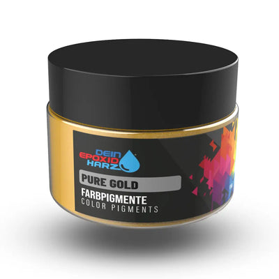 Or pur – Pigments en poudre de couleur métallique nacré