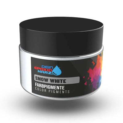 Blanche Neige – Pigments en poudre de couleur métallisée nacrés