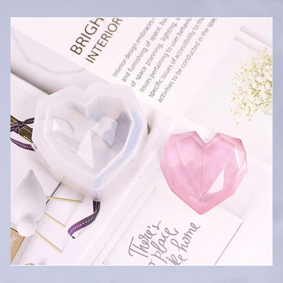 Moule en silicone - Coeur