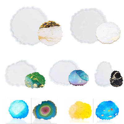Moule en silicone - Lot de 8 sous-verres