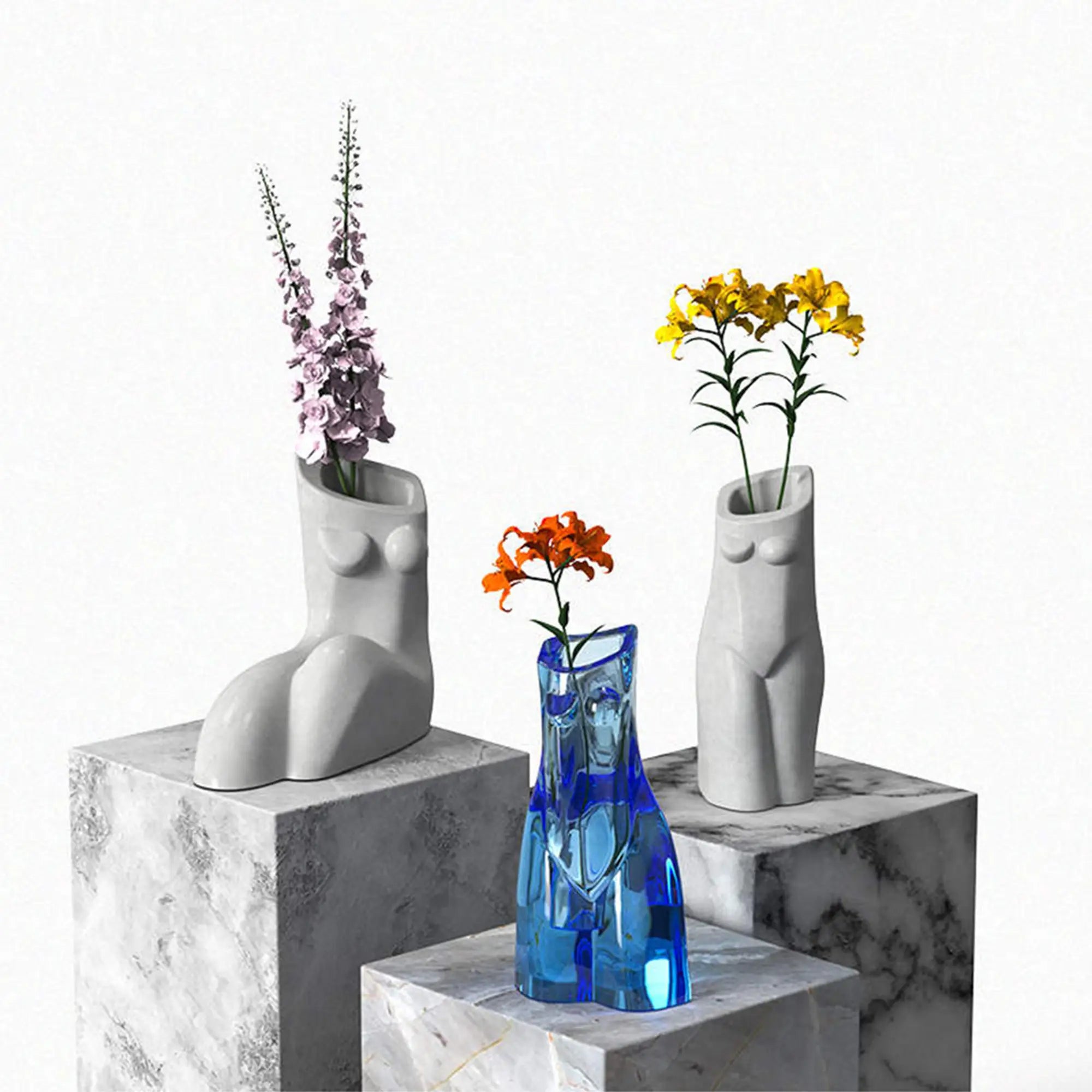 Moule en silicone - Vase à fleurs