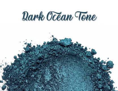 Dark Ocean Tone – Perlglanz Metallic Farbpulver Pigmente