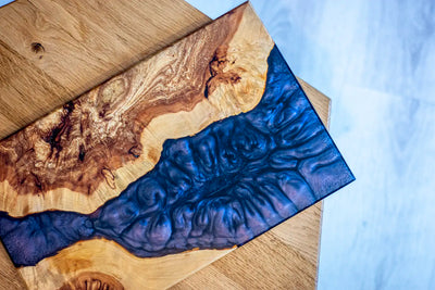 Bleu ciel – Pigments en poudre de couleur métallisée nacrée