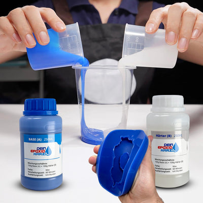 Duplicating Silicone 500gr - Liquid Silicone Rubber 1:1 - 25D
